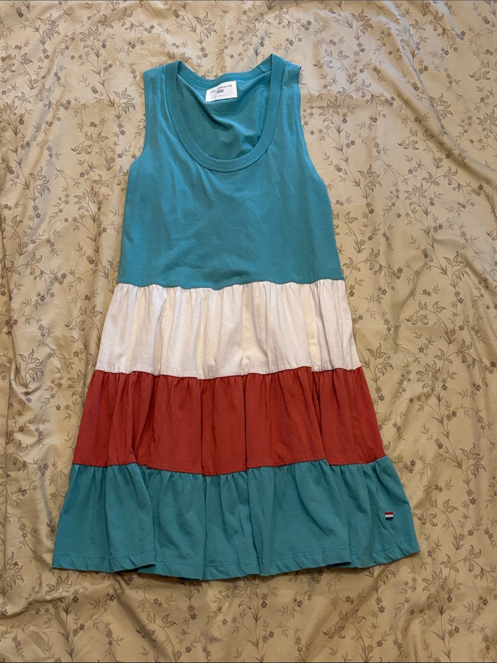 Sol Angeles Tiered Tank Mini Dress